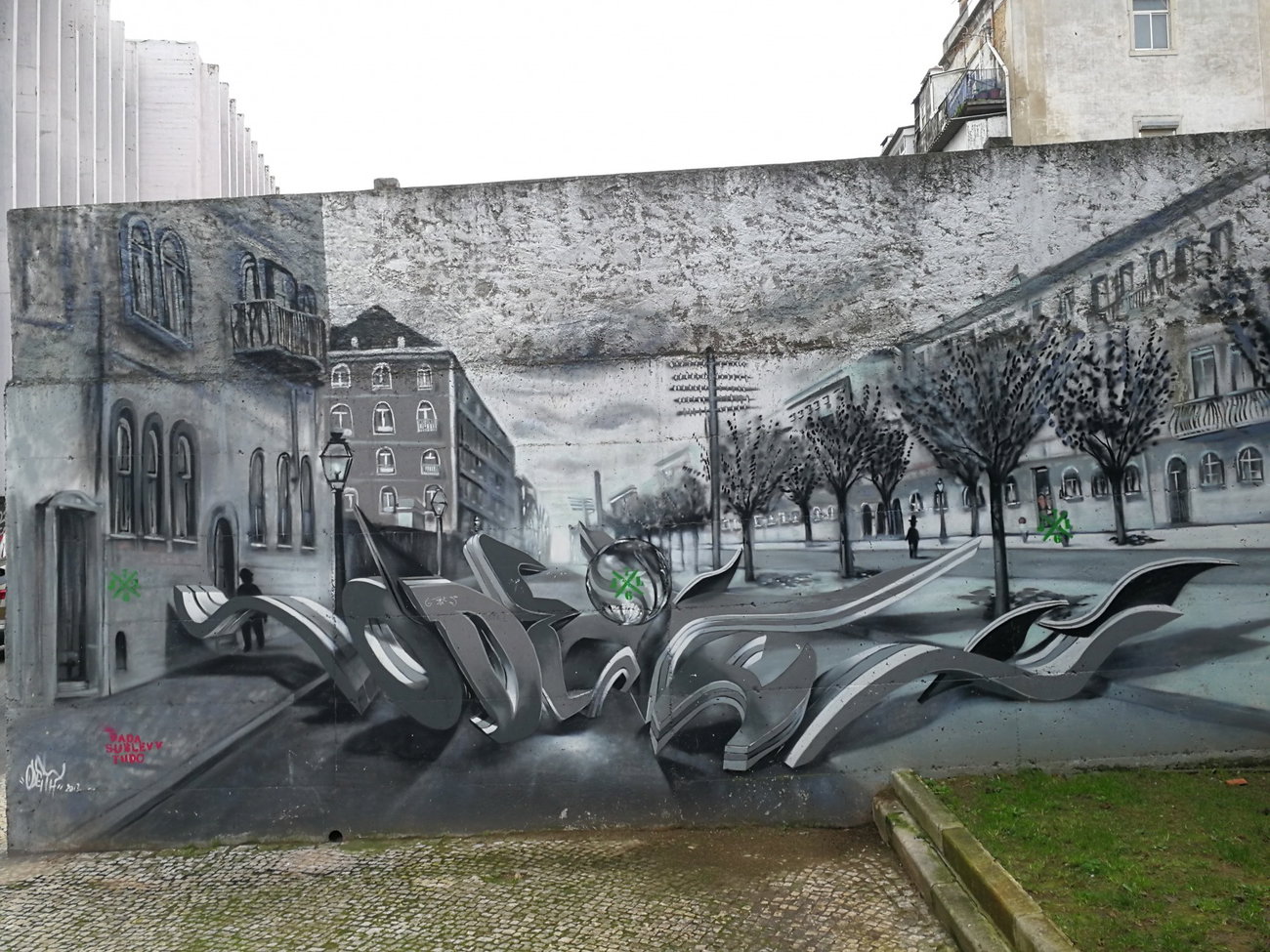 Graffiti Wall in Lissabon - Photo by Kico_one - Lissabon, Portugal, Lisboa