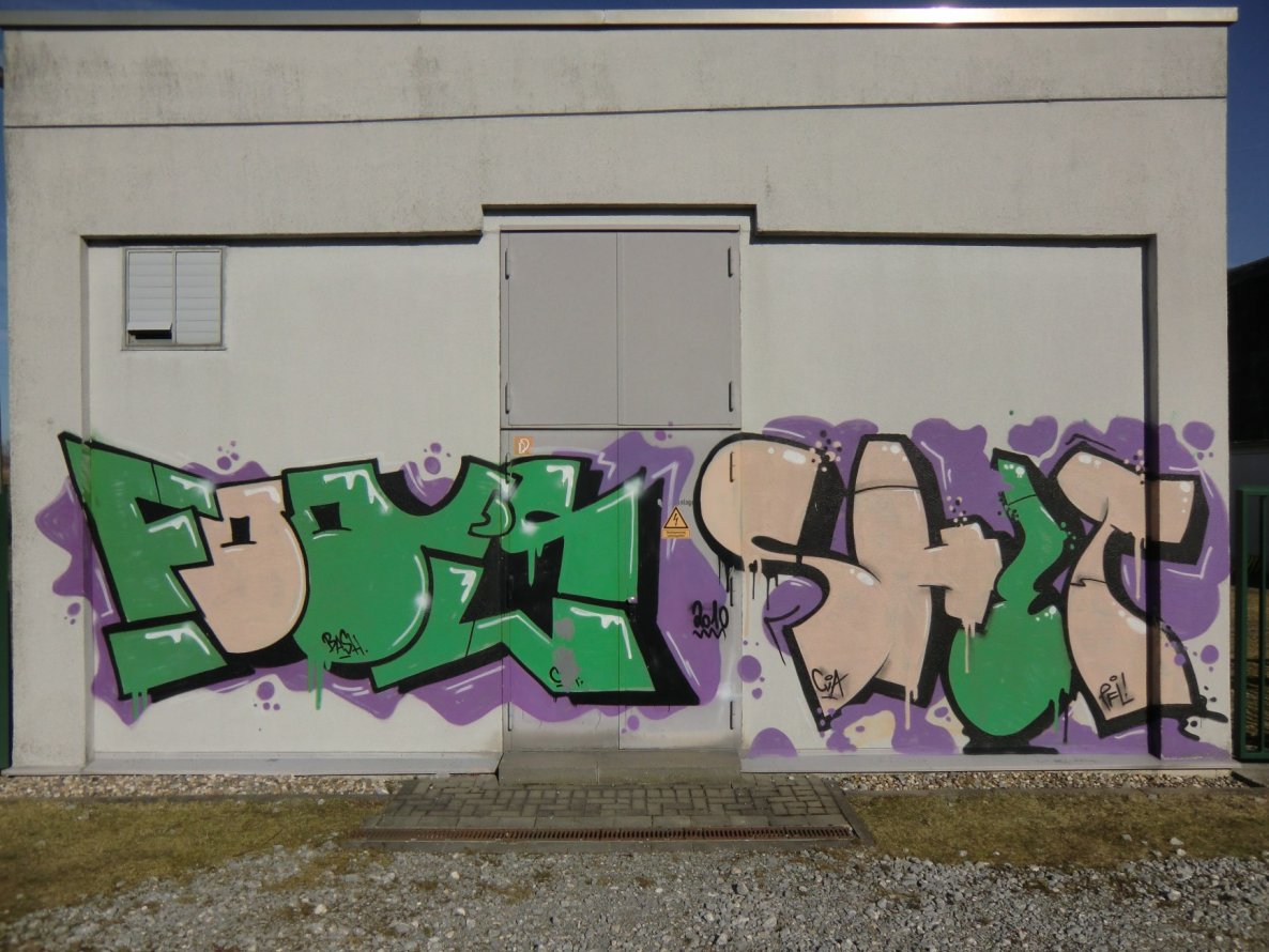 Graffiti Wall in Essen - Photo by Kico_one - Fools, Shet, Cva (2010)