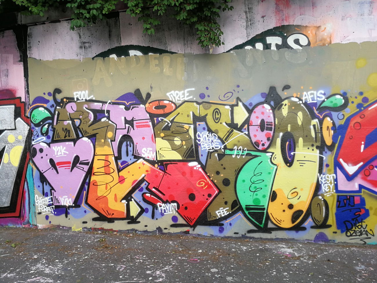 Graffiti Wall in Essen - Photo by Kico_one - Essen, NRW, Ruhrpott (2020)