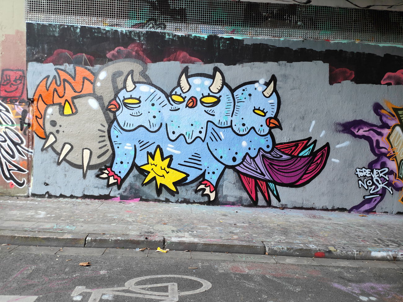 Graffiti Wall in Essen - Photo by Kico_one (2025)