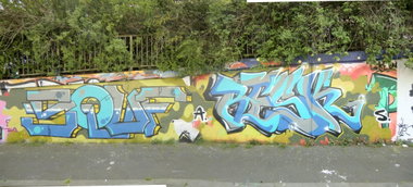 Graffiti Wall in Essen - Photo by Kico_one - Essen, NRW, Ruhrpott (2016)