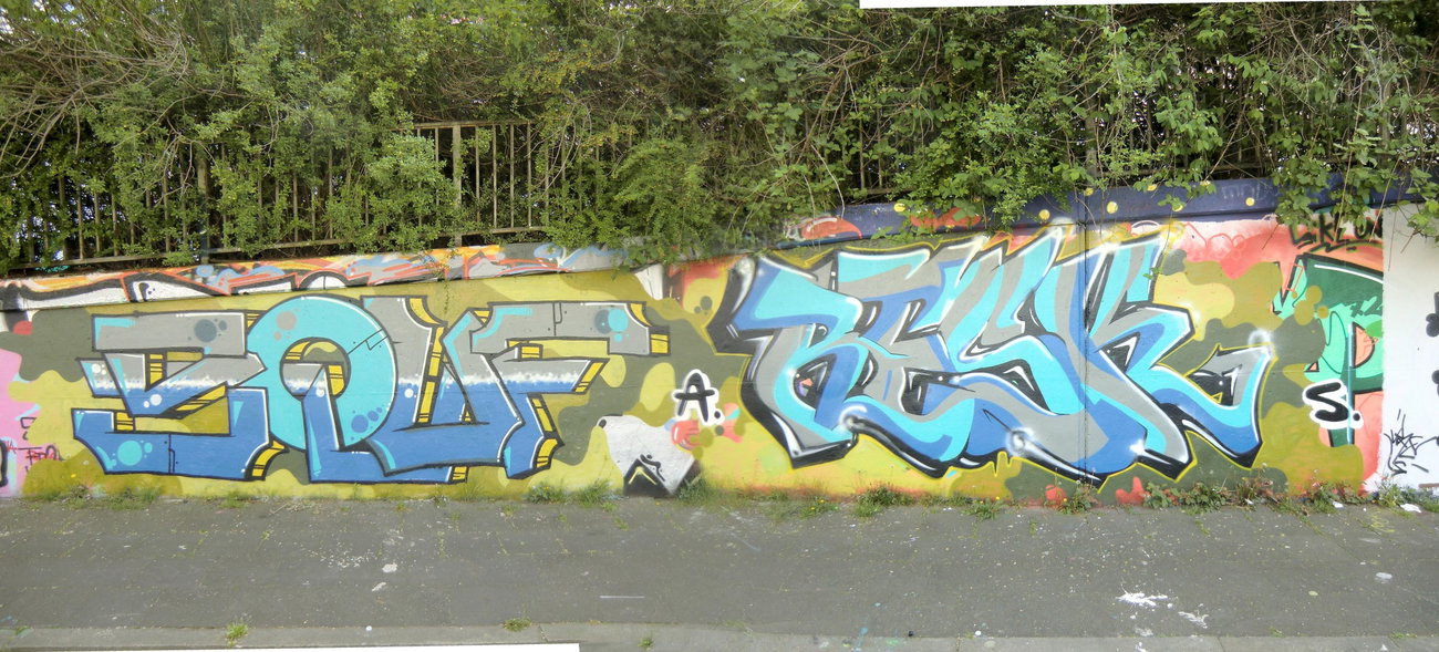 Graffiti Wall in Essen - Photo by Kico_one - Essen, NRW, Ruhrpott (2016)