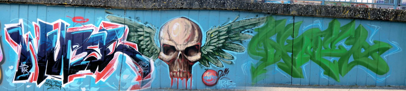 Graffiti Wall in Osijek - Photo by Kico_one - Osijek, Croatia, Hrvatska (2014)