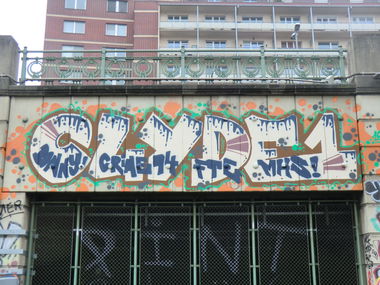 Graffiti Bombing in Wien - Photo by Kico_one - Wien, Österreich, Vienna (2016)