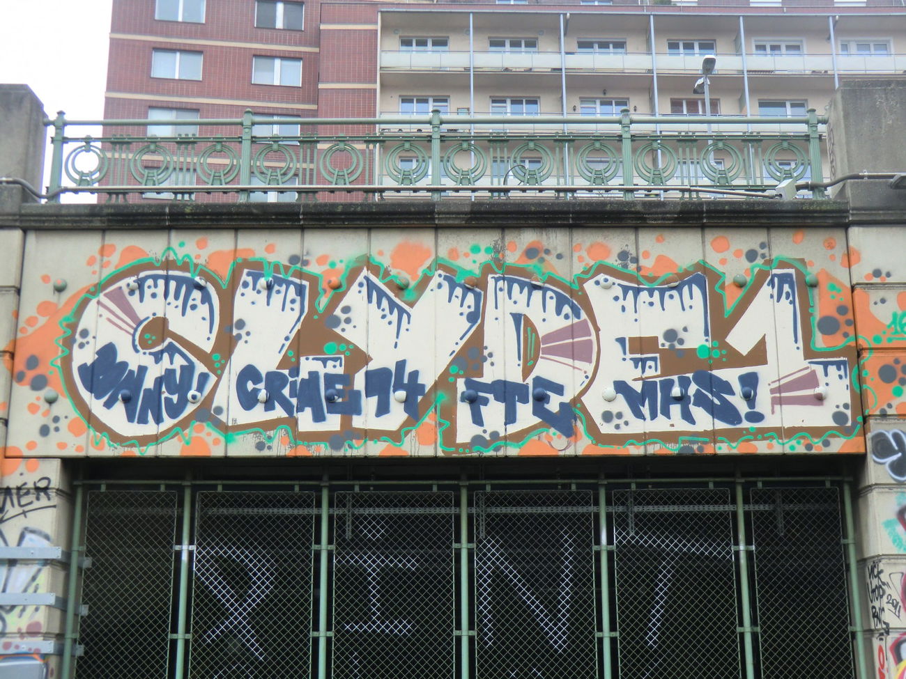 Graffiti Bombing in Wien - Photo by Kico_one - Wien, Österreich, Vienna (2016)