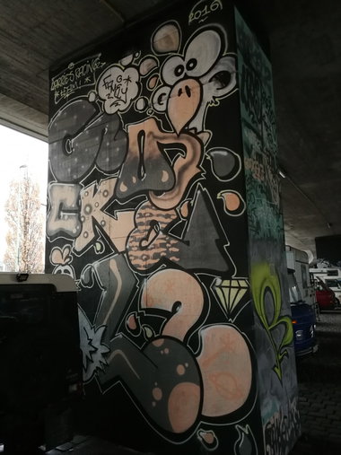 Graffiti Wall in München - Photo by Kico_one - München