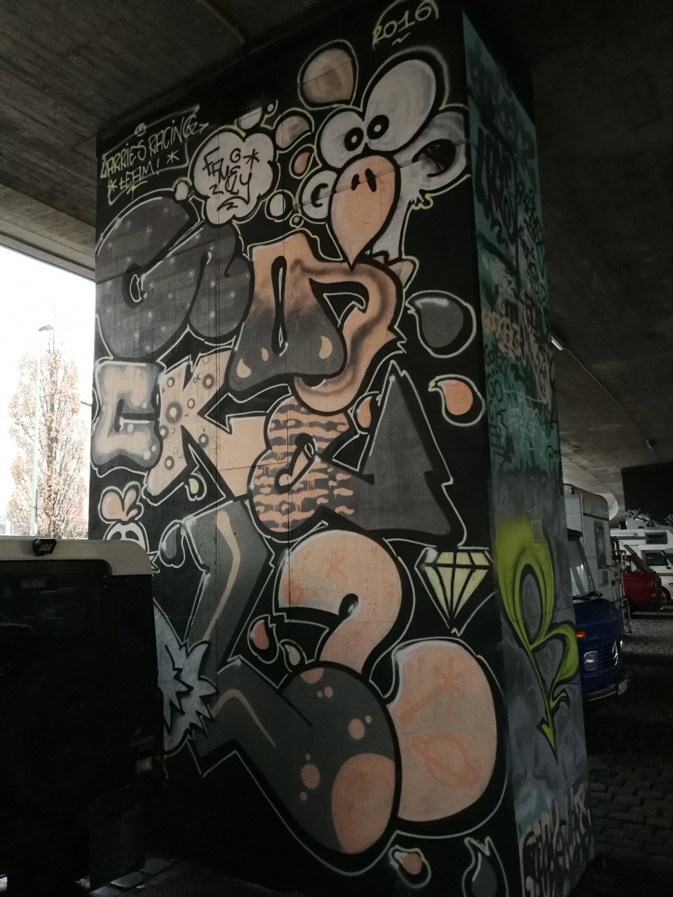 Graffiti Wall in München - Photo by Kico_one - München