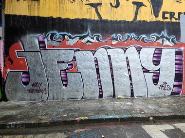 Graffiti Wall in Essen - Photo by Kico_one (2025)