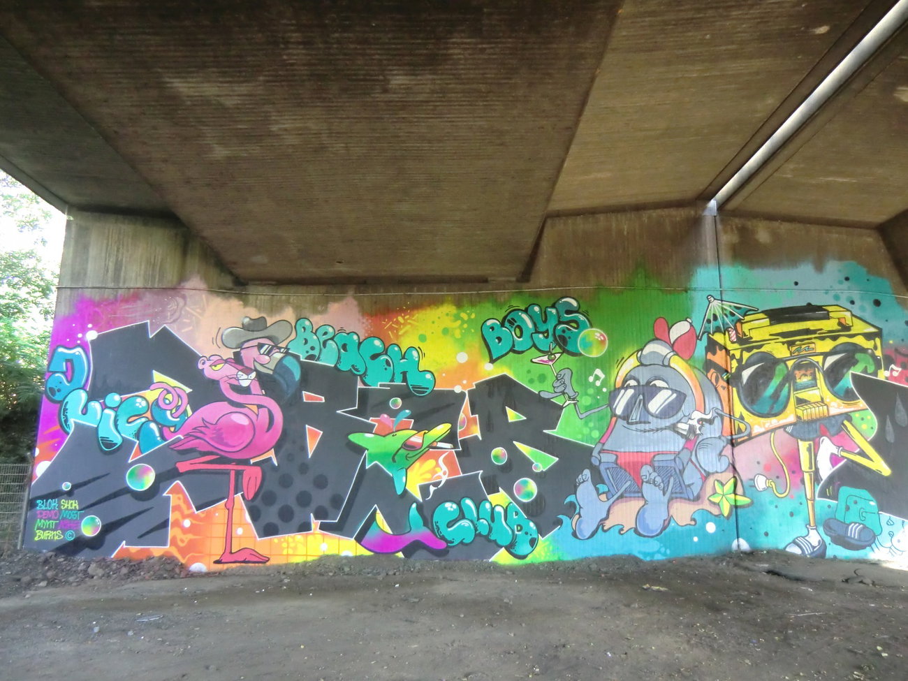Graffiti Wall in Essen - Photo by Kico_one - Essen, NRW, Ruhrpott (2016)