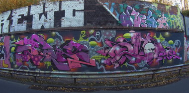 Graffiti Wall in Essen - Photo by Kico_one - Essen, NRW, Ruhrpott (2016)