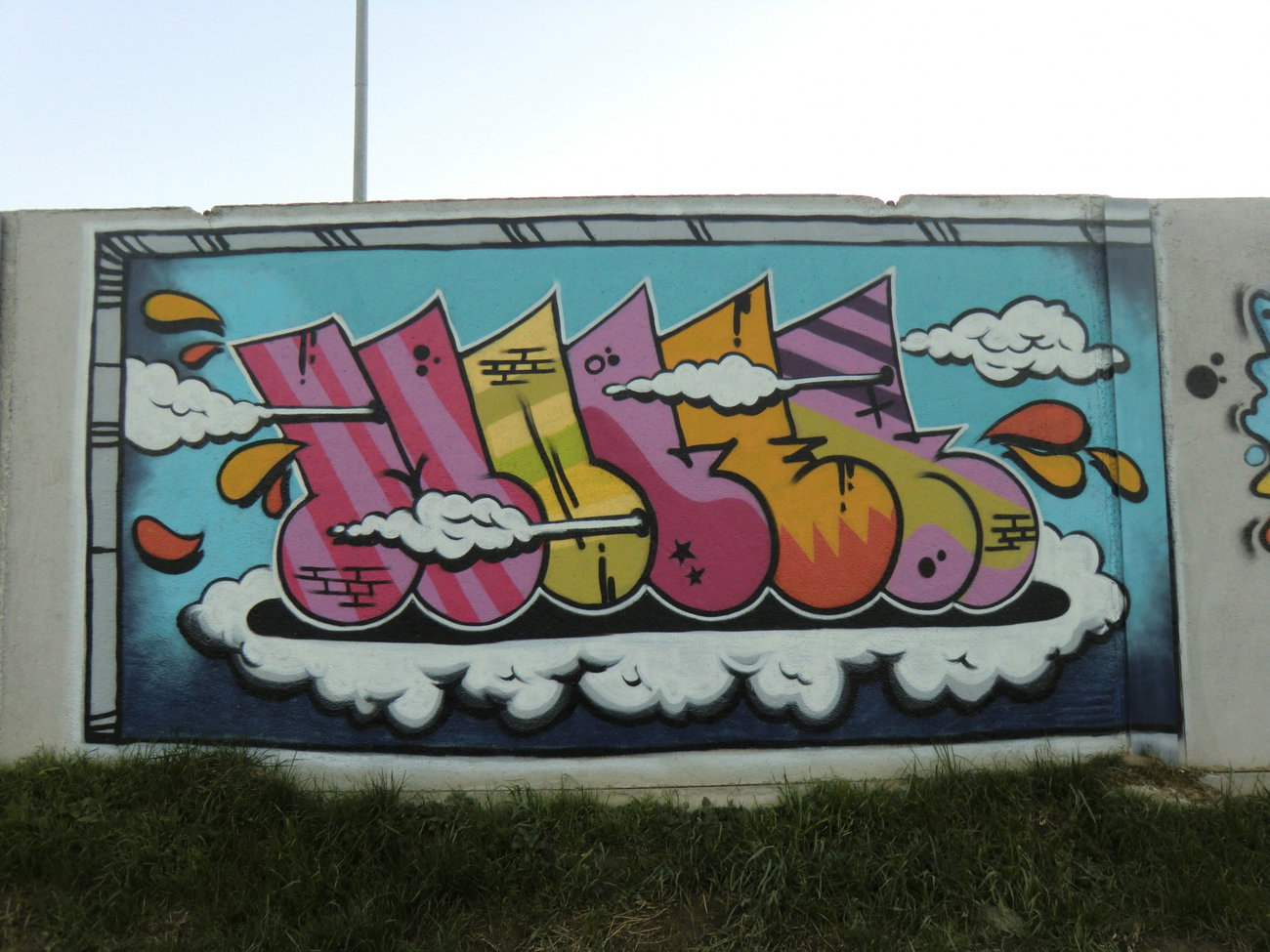 Graffiti Wall in Osijek - Photo by Kico_one - Osijek, Croatia, Hrvatska (2016)