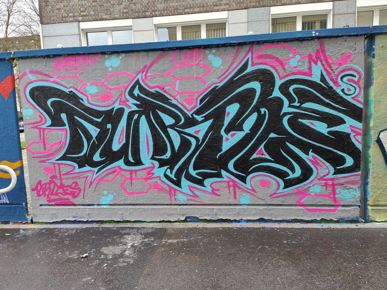 Graffiti Wall in Essen - Photo by Kico_one (2024)