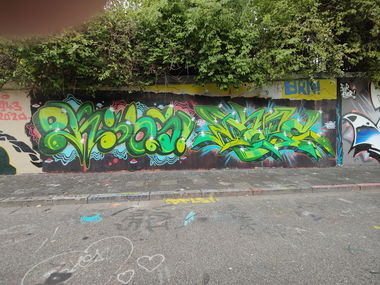 Graffiti Wall in Essen - Photo by Kico_one (2022)