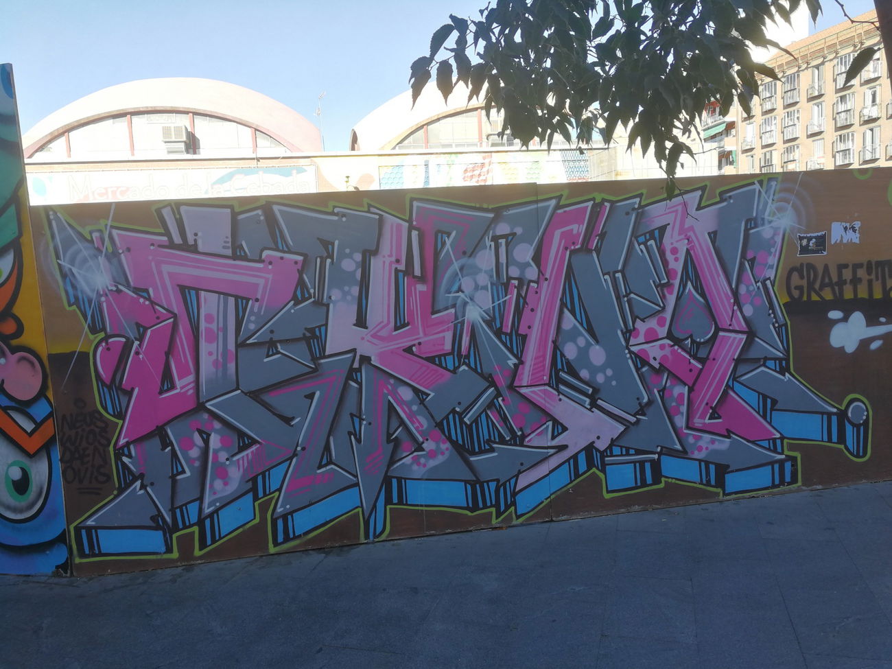 Graffiti Wall in Madrid - Photo by Kico_one - Madrid, Espana