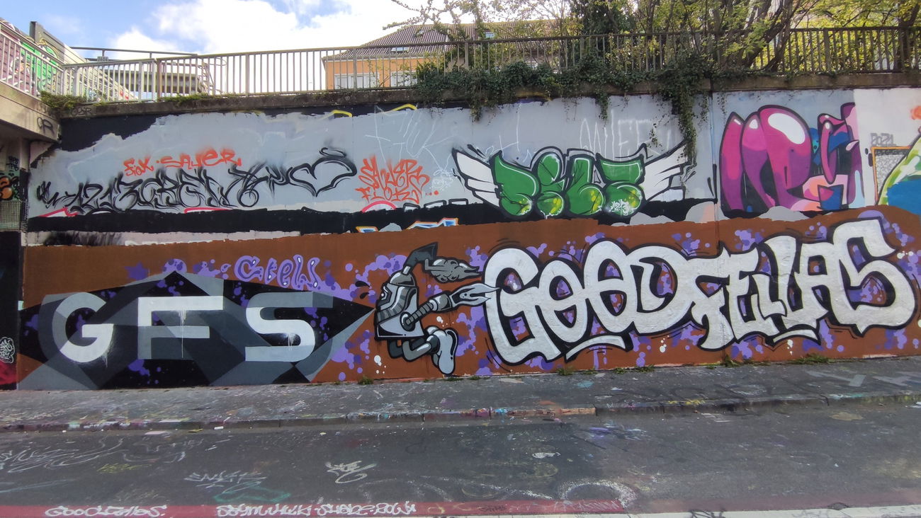 Graffiti Wall in Essen - Photo by Kico_one (2021)