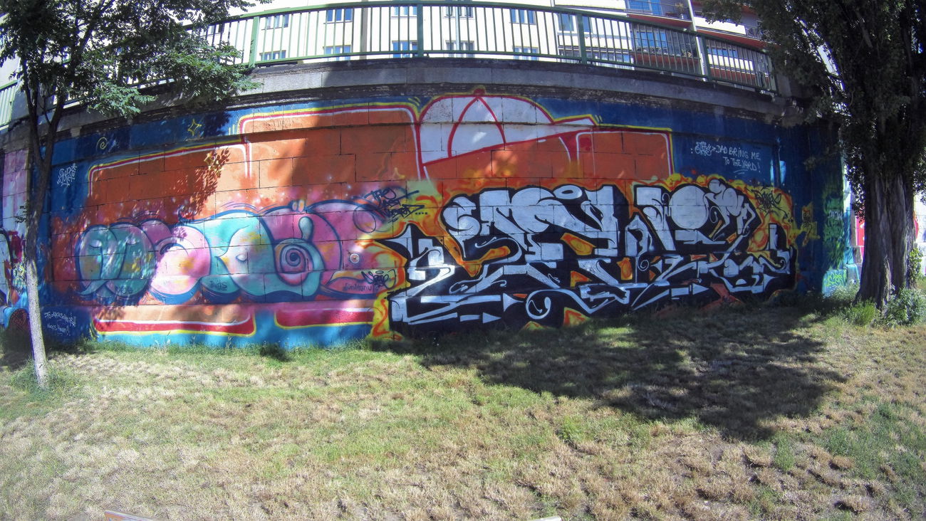 Graffiti Wall in Wien - Photo by Kico_one - Wien, Österreich, Vienna