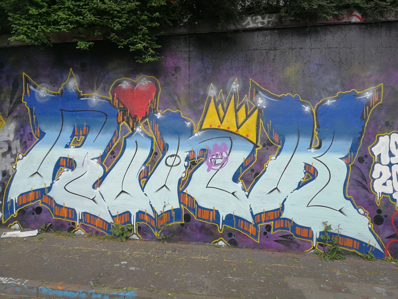Graffiti Wall in Essen - Photo by Kico_one - Essen, NRW;Ruhrpott, Rink