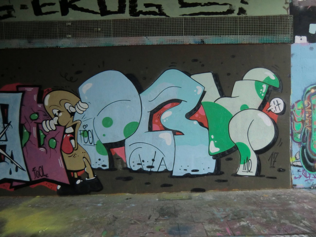 Graffiti Wall in Essen - Photo by Kico_one - Essen, NRW, Ruhrpott (2017)