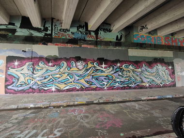 Graffiti Wall in Essen - Photo by Kico_one (2022)