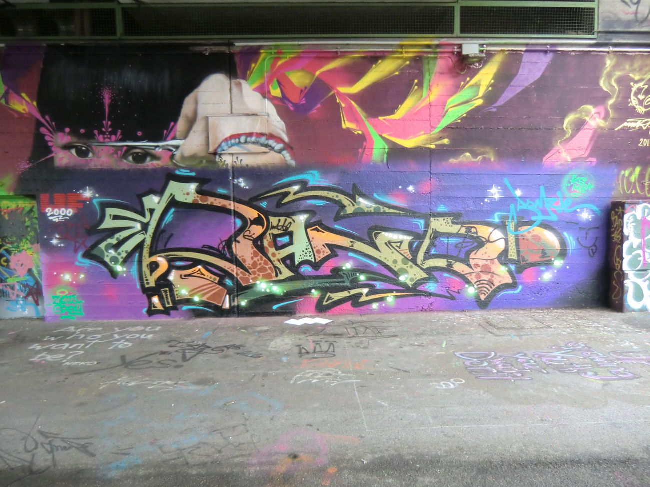 Graffiti Wall in Wien - Photo by Kico_one - Wien, Österreich, Vienna (2016)