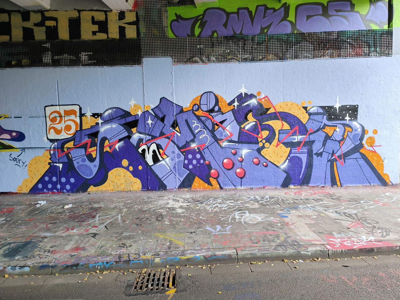 Graffiti Wall in Essen - Photo by Kico_one (2025)