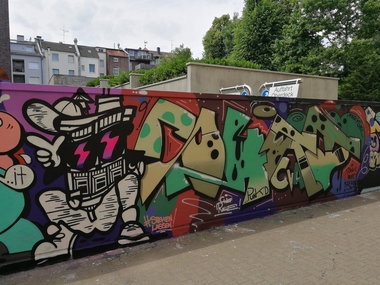 Graffiti Wall in Essen - Photo by Kico_one - Essen, NRW, Ruhrpott (2017)