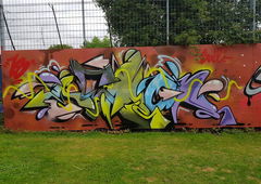Graffiti Wall in Essen - Photo by Kico_one - Essen, NRW, Ruhrpott (2018)