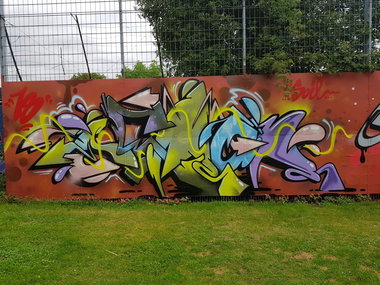 Graffiti Wall in Essen - Photo by Kico_one - Essen, NRW, Ruhrpott (2018)