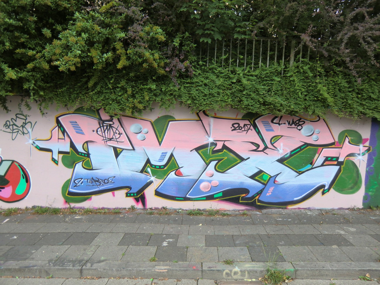 Graffiti Wall in Essen - Photo by Kico_one - Essen, NRW, Ruhrpott (2017)