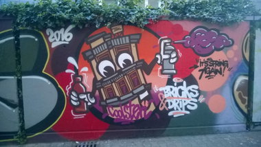 Graffiti Wall in Essen - Photo by Kico_one - Essen, Nrw, Ruhrpott (2016)