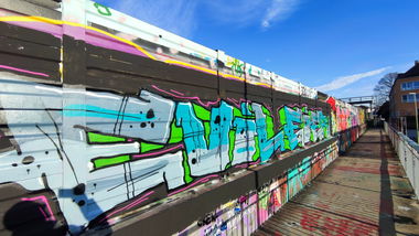 Graffiti Wall in Essen - Photo by Kico_one (2021)