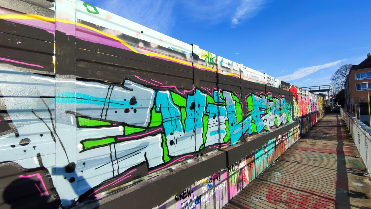 Graffiti Wall in Essen - Photo by Kico_one (2021)