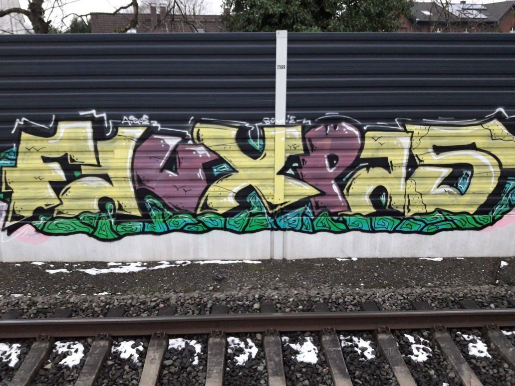 Graffiti Bombing in Essen - Photo by Kico_one - Essen, NRW, Ruhrpott (2017)