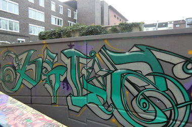 Graffiti Wall in Essen - Photo by Kico_one (2014)