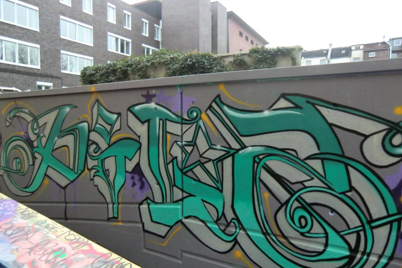 Graffiti Wall in Essen - Photo by Kico_one (2014)