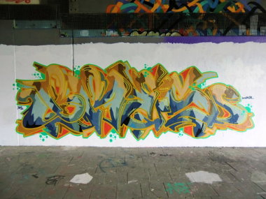 Graffiti Wall in Essen - Photo by Kico_one - Essen, Bres, Ps (2015)
