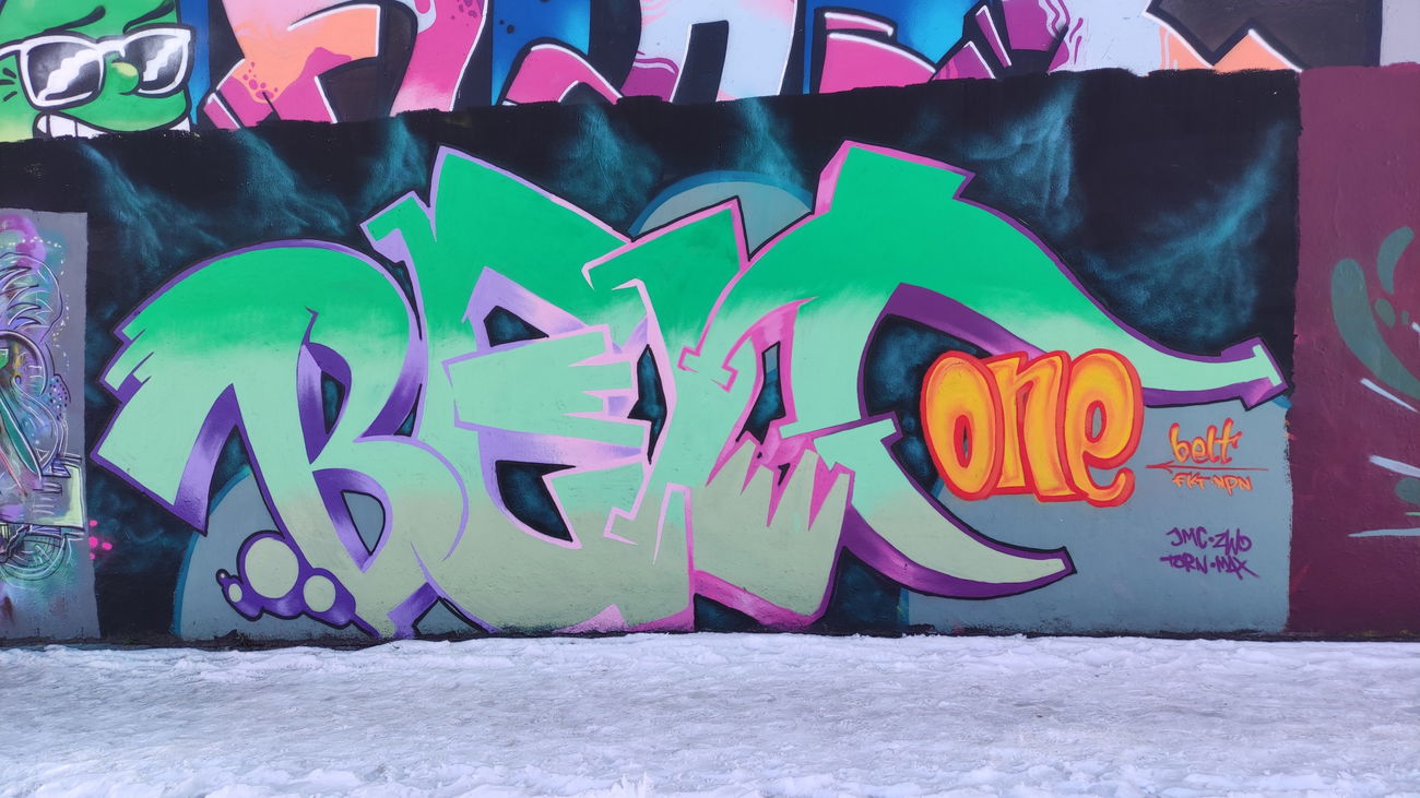 Graffiti Wall in Essen - Photo by Kico_one - Essen, NRW, Ruhrpott (2021)