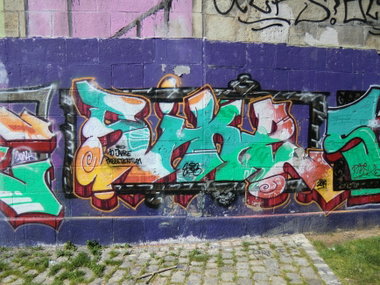 Graffiti Wall - Photo by Kico_one - Wien, Vienna, Austria