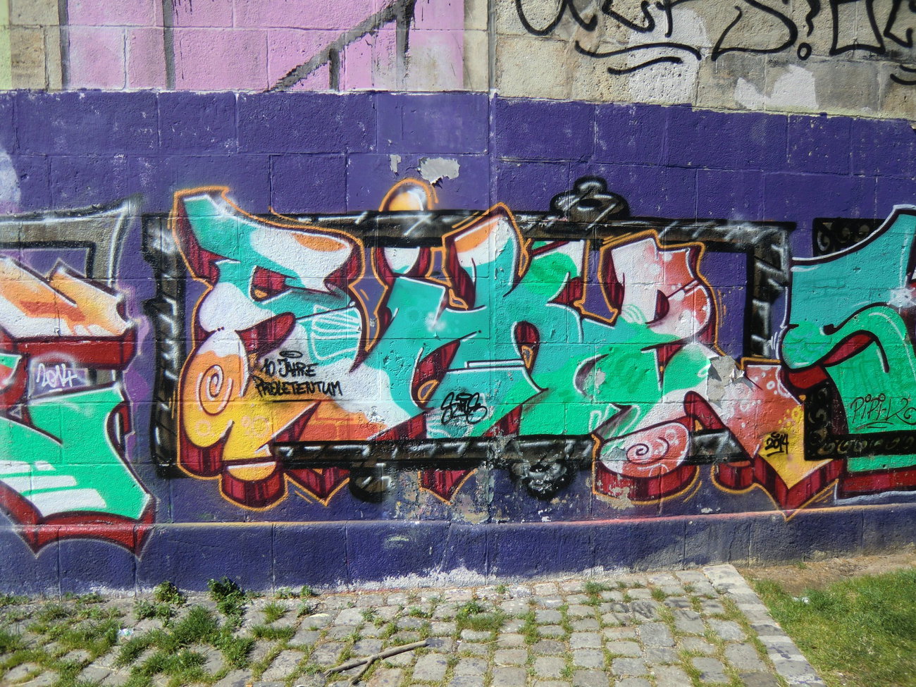 Graffiti Wall - Photo by Kico_one - Wien, Vienna, Austria