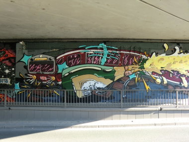 Graffiti Wall in Essen - Photo by Kico_one - Essen, Hafendampf (2015)