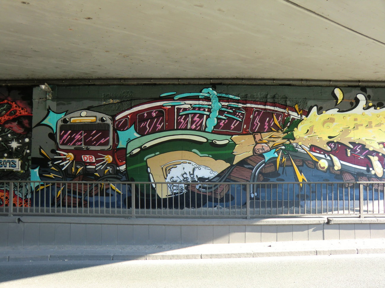 Graffiti Wall in Essen - Photo by Kico_one - Essen, Hafendampf (2015)