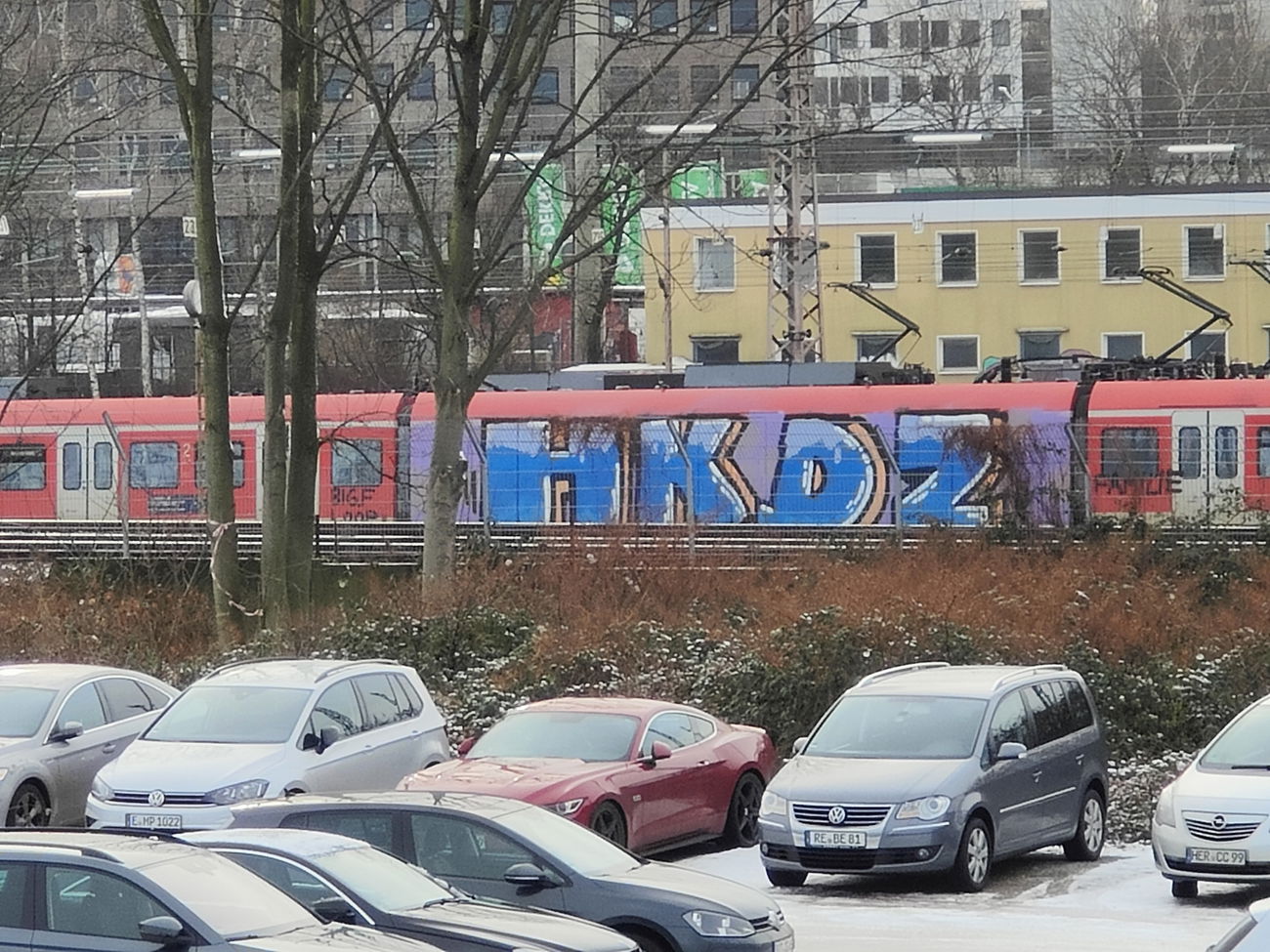 Graffiti Train in Essen - Photo by Kico_one - Essen, HKDZ (2024)
