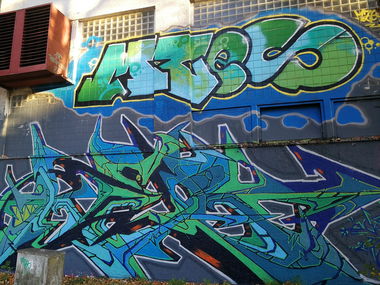 Graffiti Wall in Dachau - Photo by Kico_one - Dachau (2017)