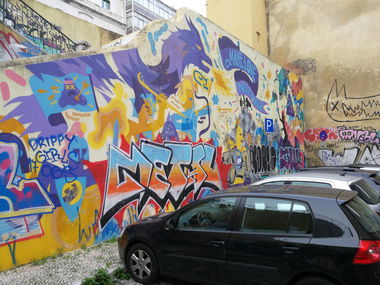 Graffiti Bombing in Lissabon - Photo by Kico_one - Lissabon, Portugal, Lisboa
