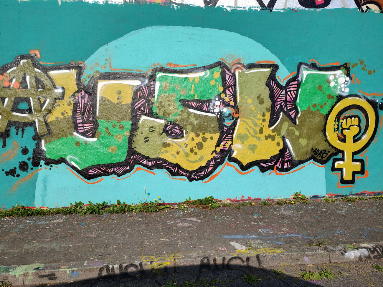 Graffiti Wall in Essen - Photo by Kico_one (2025)