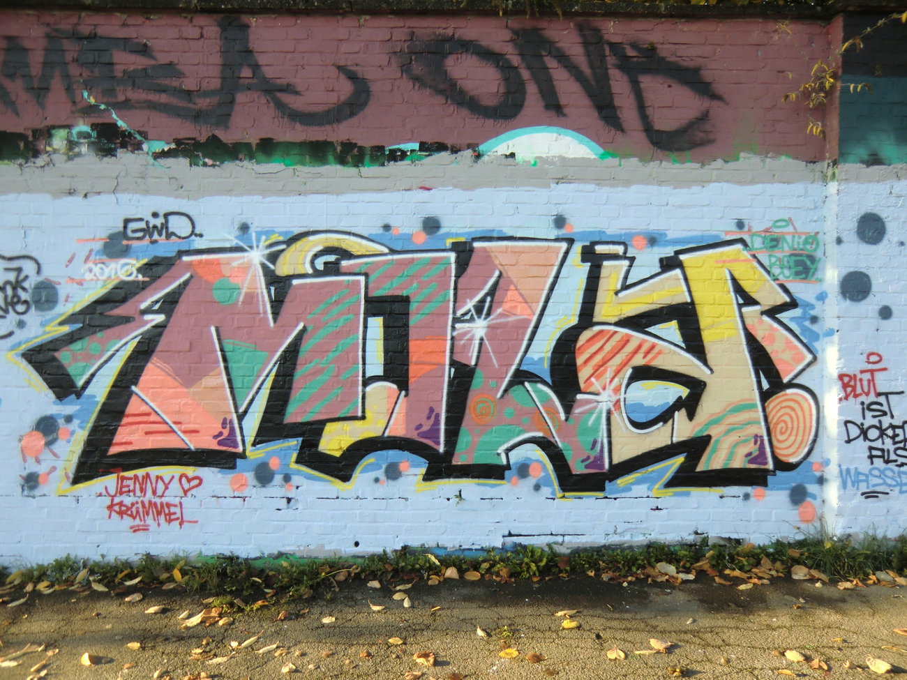 Graffiti Wall in Essen - Photo by Kico_one - Essen, NRW, Rohrpott (2016)