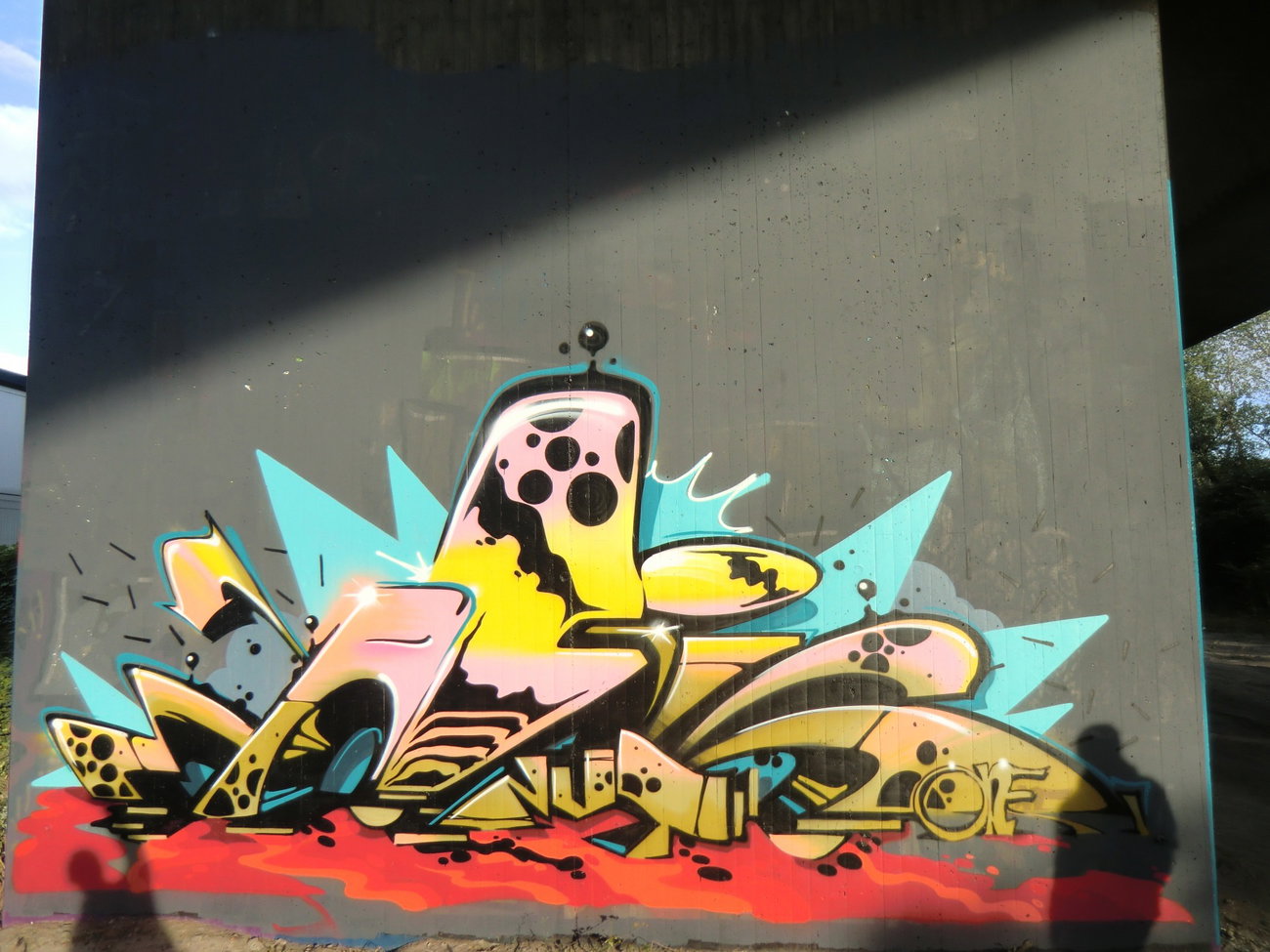 Graffiti Wall in Essen - Photo by Kico_one - Essen, NRW, RUHRPOTT;Hafendampf (2017)