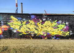 Graffiti Wall in Osijek - Photo by Kico_one (2025)
