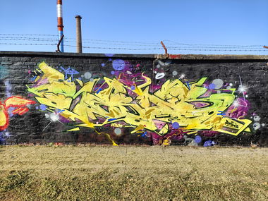 Graffiti Wall in Osijek - Photo by Kico_one (2025)
