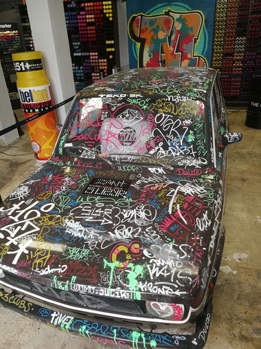 Graffiti Artwork in Madrid - Photo by Kico_one - Madrid, Espana